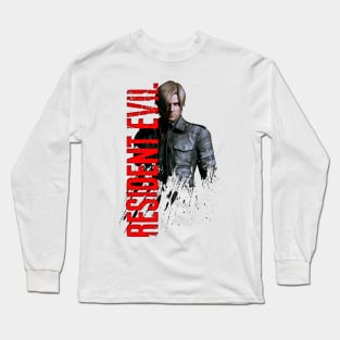 Resdent Evil 4 - leon Long Sleeve T-Shirt